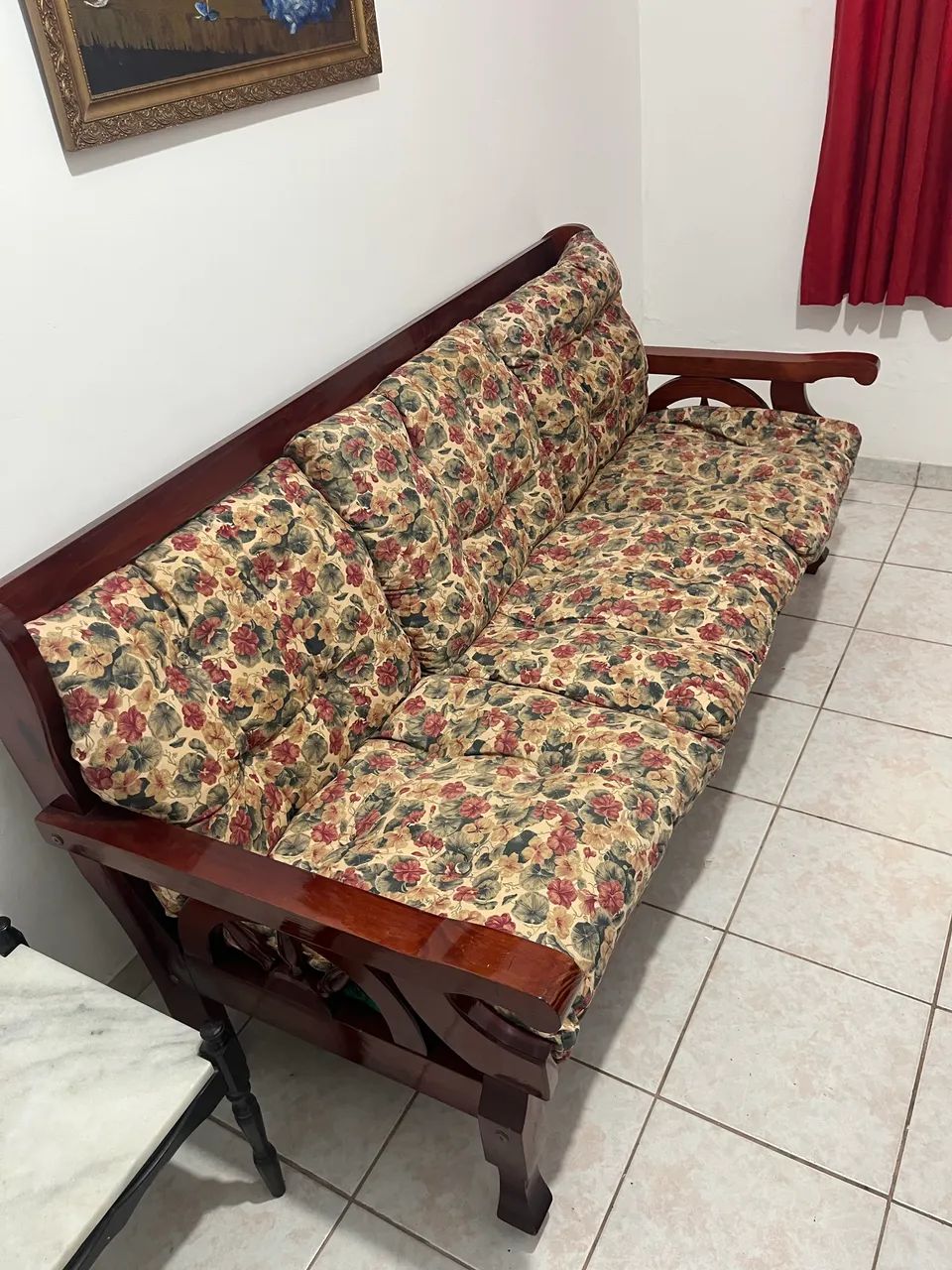 Lindo sofá de 3 lugares - Foto 3