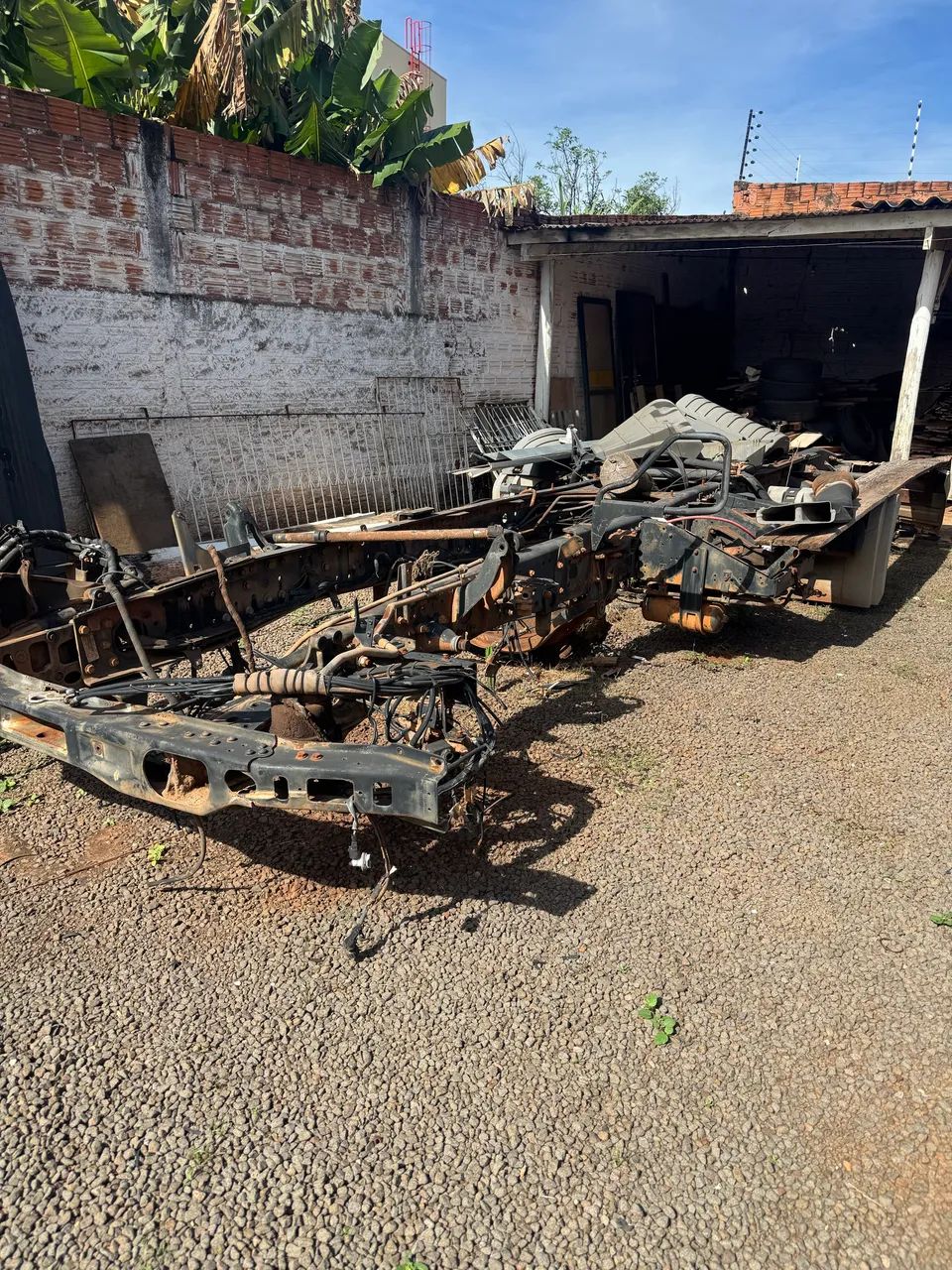 Chassi de Mercedes axor 