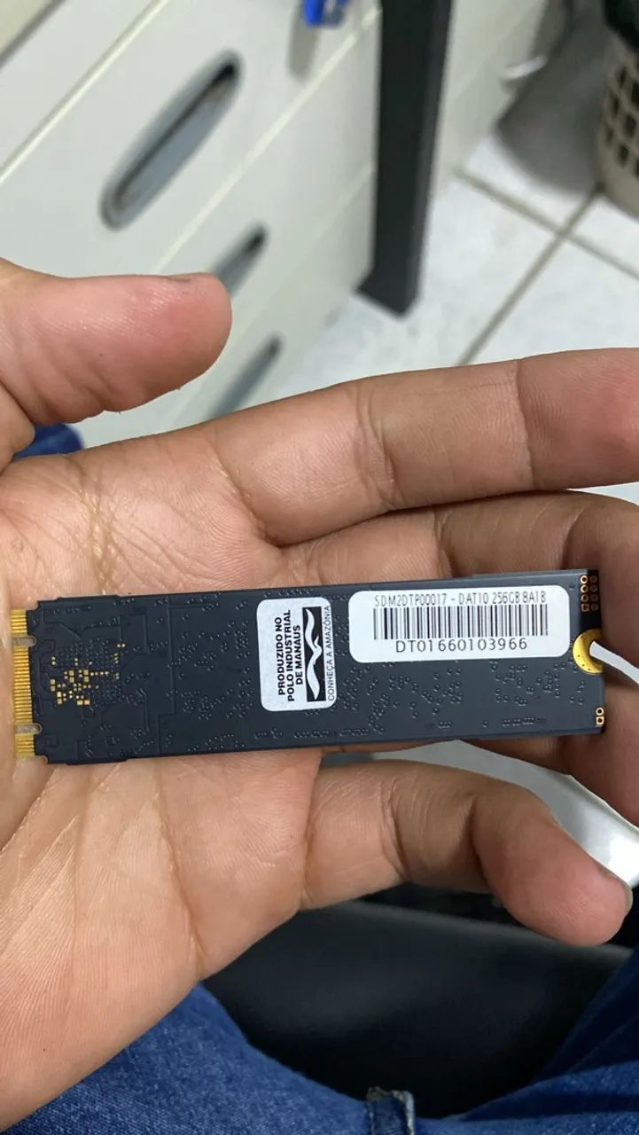 SD memória interna 256 gb 