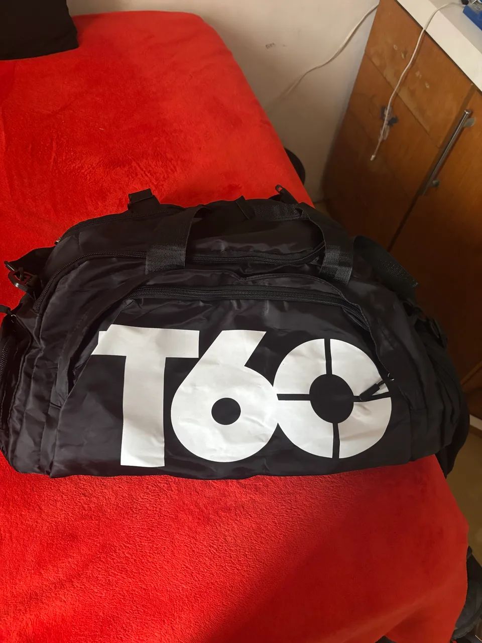 bolsa/mochila T60 muito espaçosa  - Foto 2