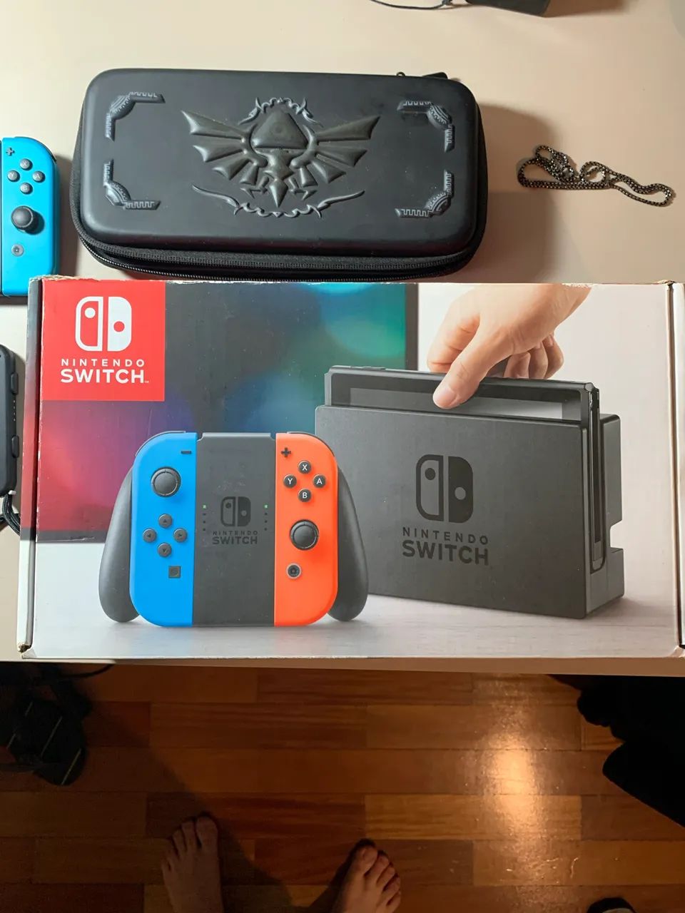 Nintendo Switch + Jogos| Com Caixa - Foto 2