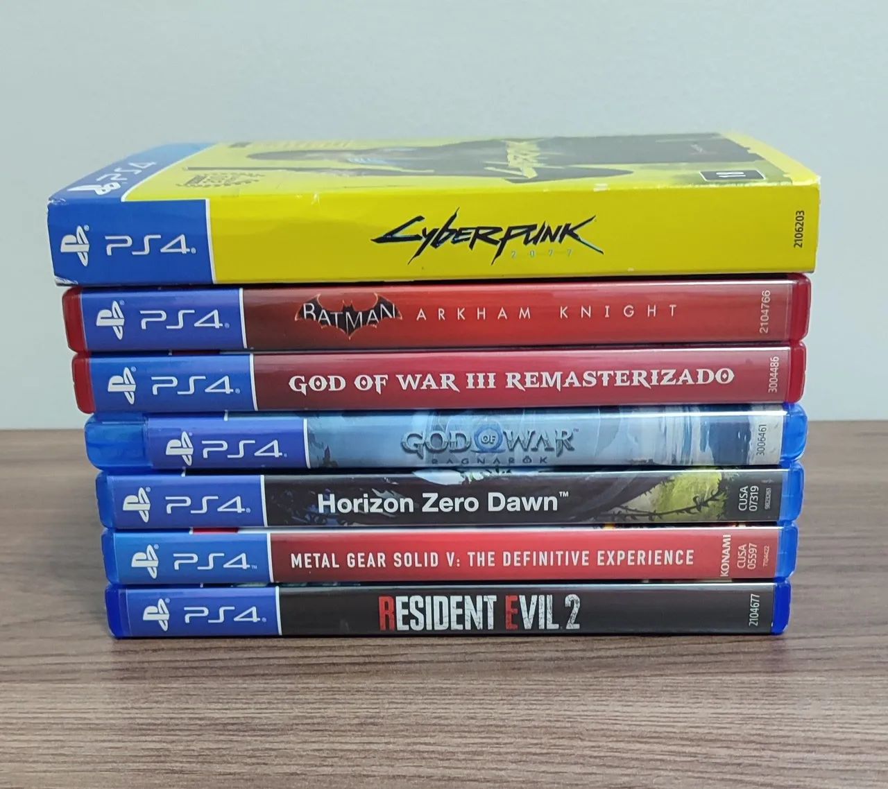 Lote 7 Jogos PS4