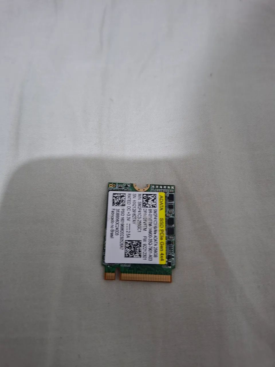 Vendo ssd m2 256gb