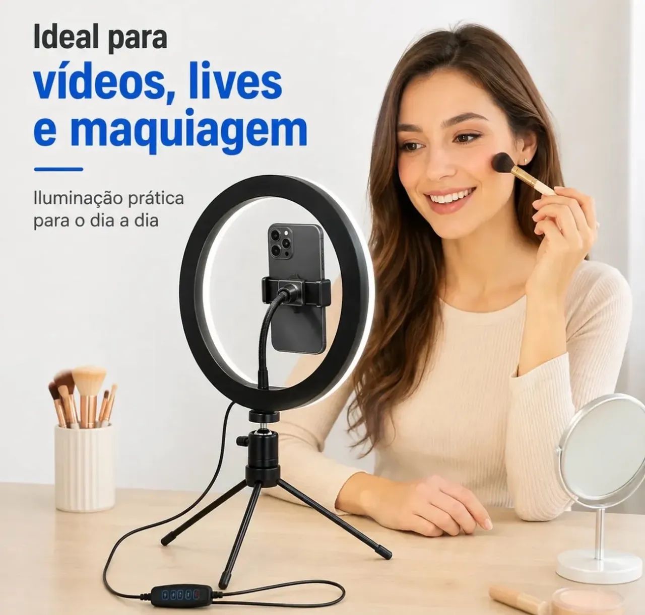 Ring Light 12? LED 18W para Celular - Foto 2