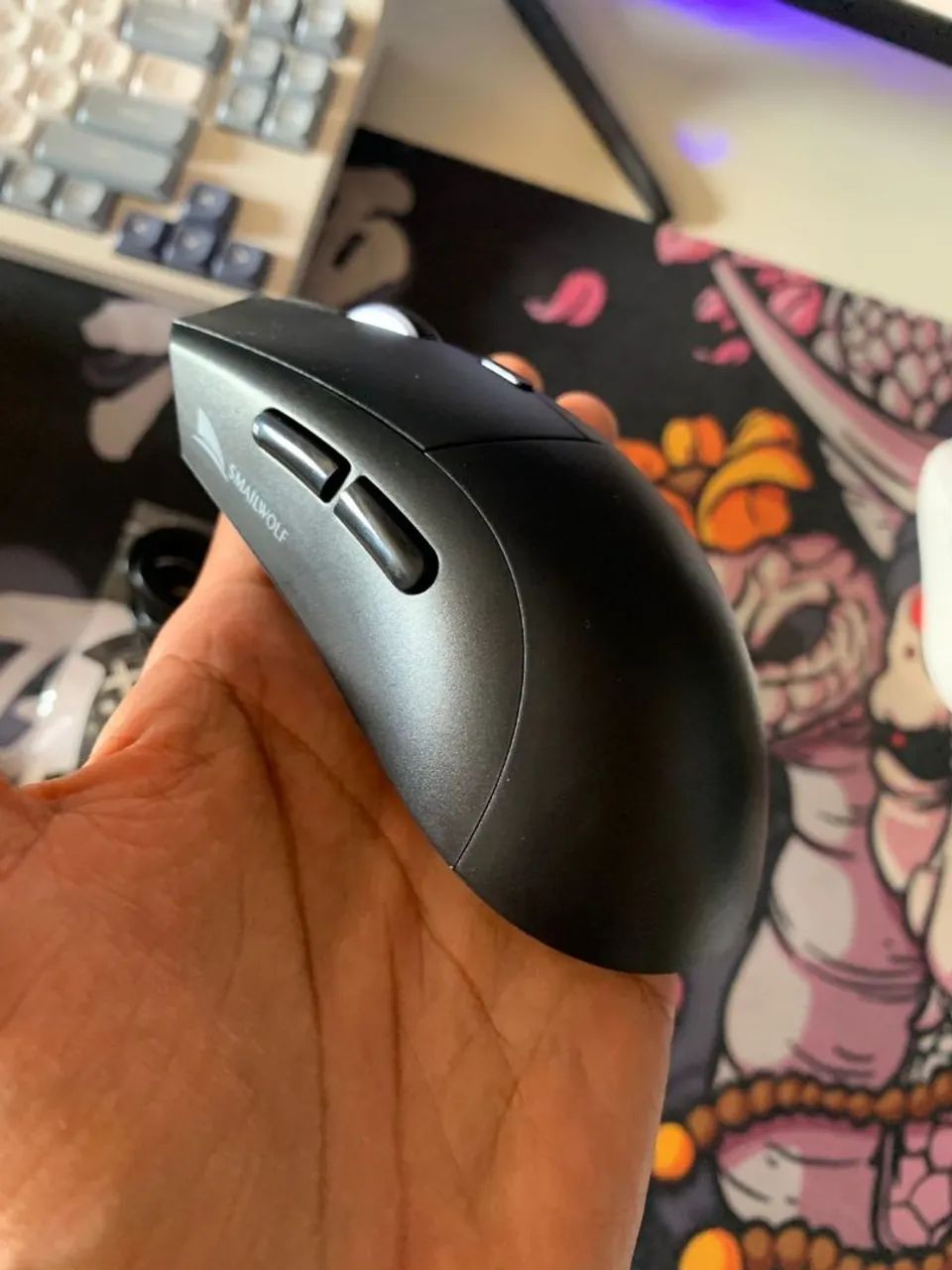 Mouse sem fio SmailWolf RS7 (novo) - Foto 3