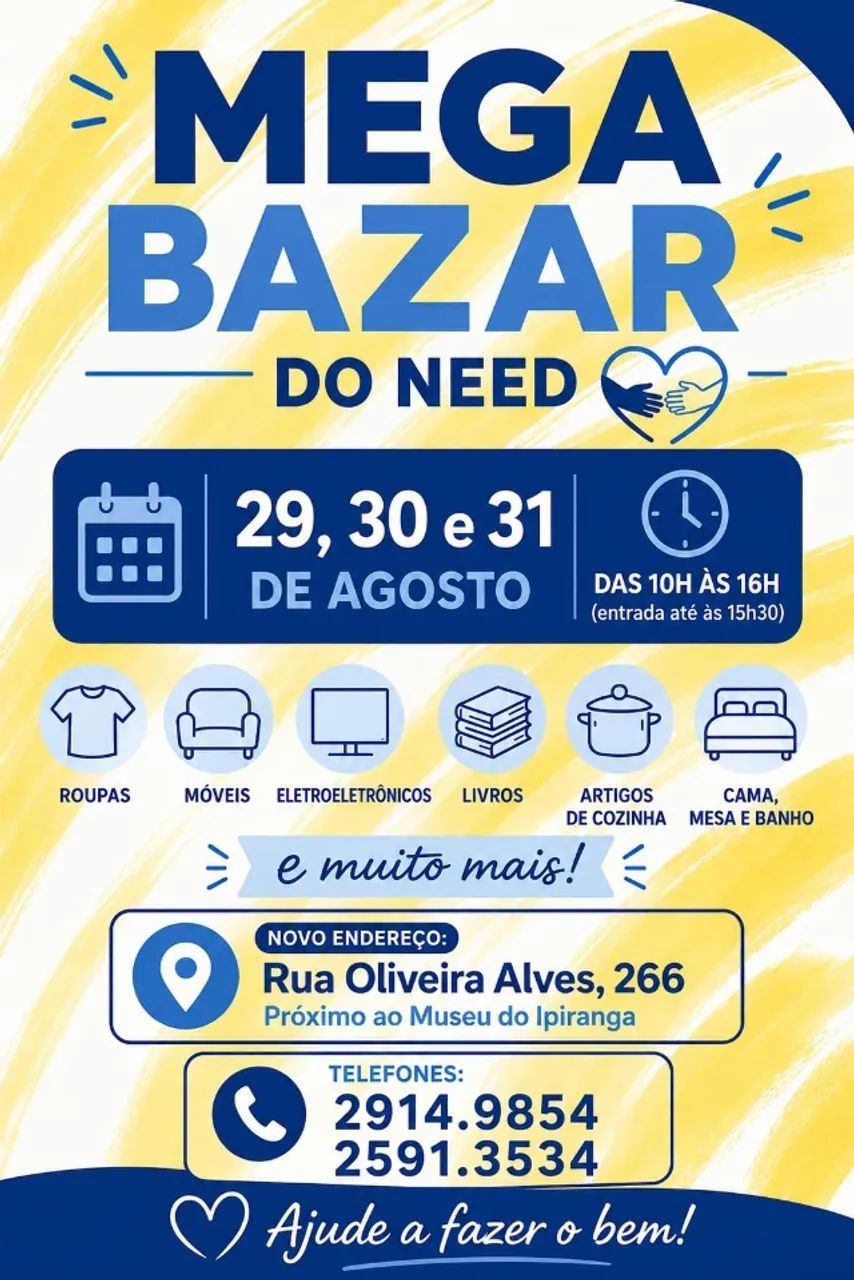 Mega Bazar no Ipiranga 