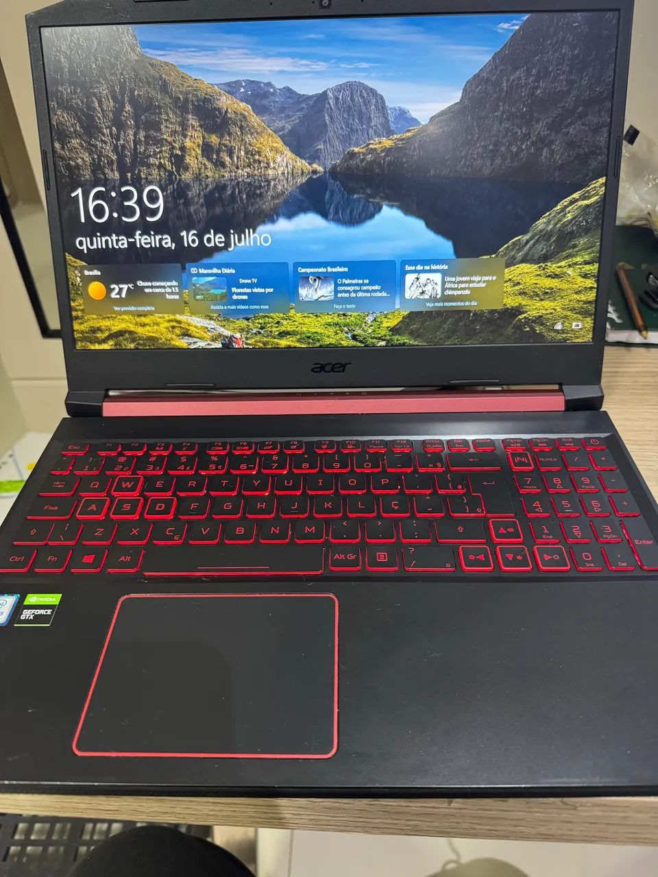 Notebook Acer Nitro 5 Gamer