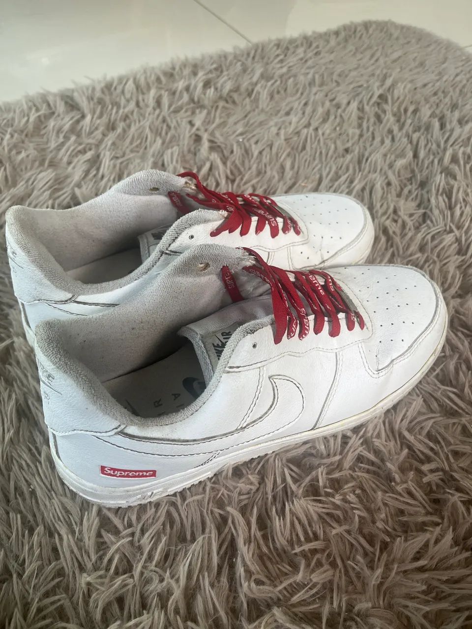 Tênis Nike Air AF1 Supreme Edição Limitada