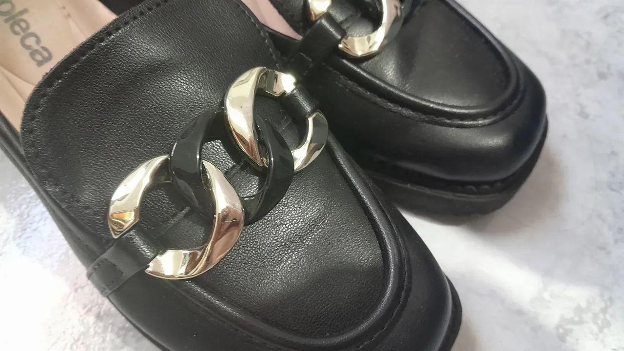 Sapato mocassim feminino Moleca - Foto 2
