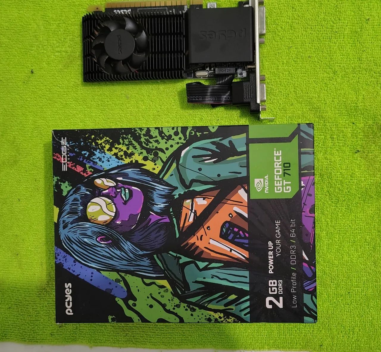 Placa de vídeo gt710 nova - Foto 2
