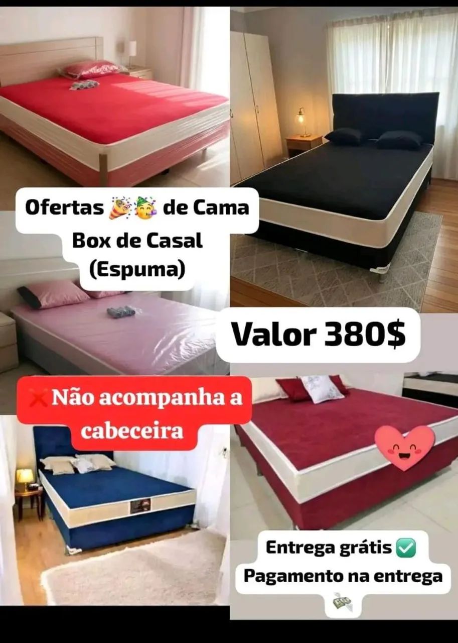 Cama Box Casal Entrega Grátis  - Foto 2