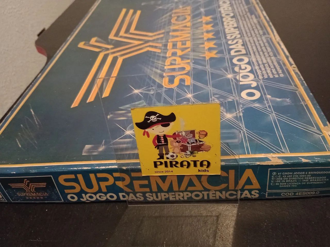 Jogo Tabuleiro Supremacia Grow anos 80 Completo  - Foto 5