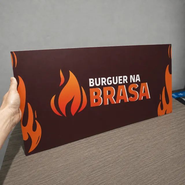 Placa de MDF Personalizada com seu Logotipo  - Foto 4