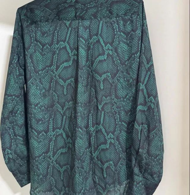 Camisa Leve Estampada - Amaro - Foto 2