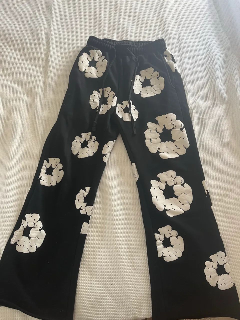 Calça moletom Denim Tears wide leg