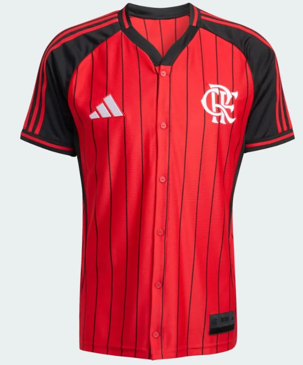 Camisa do Flamengo Beisebol 2025 2026 Especial Mundial de Clubes - Outletlion - tamanho XL