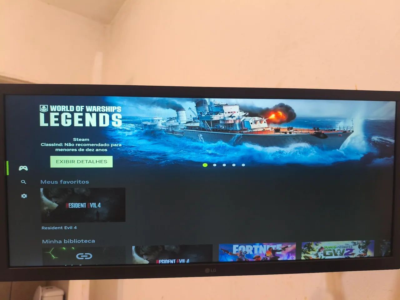 Monitor LG 26" ultra wide 