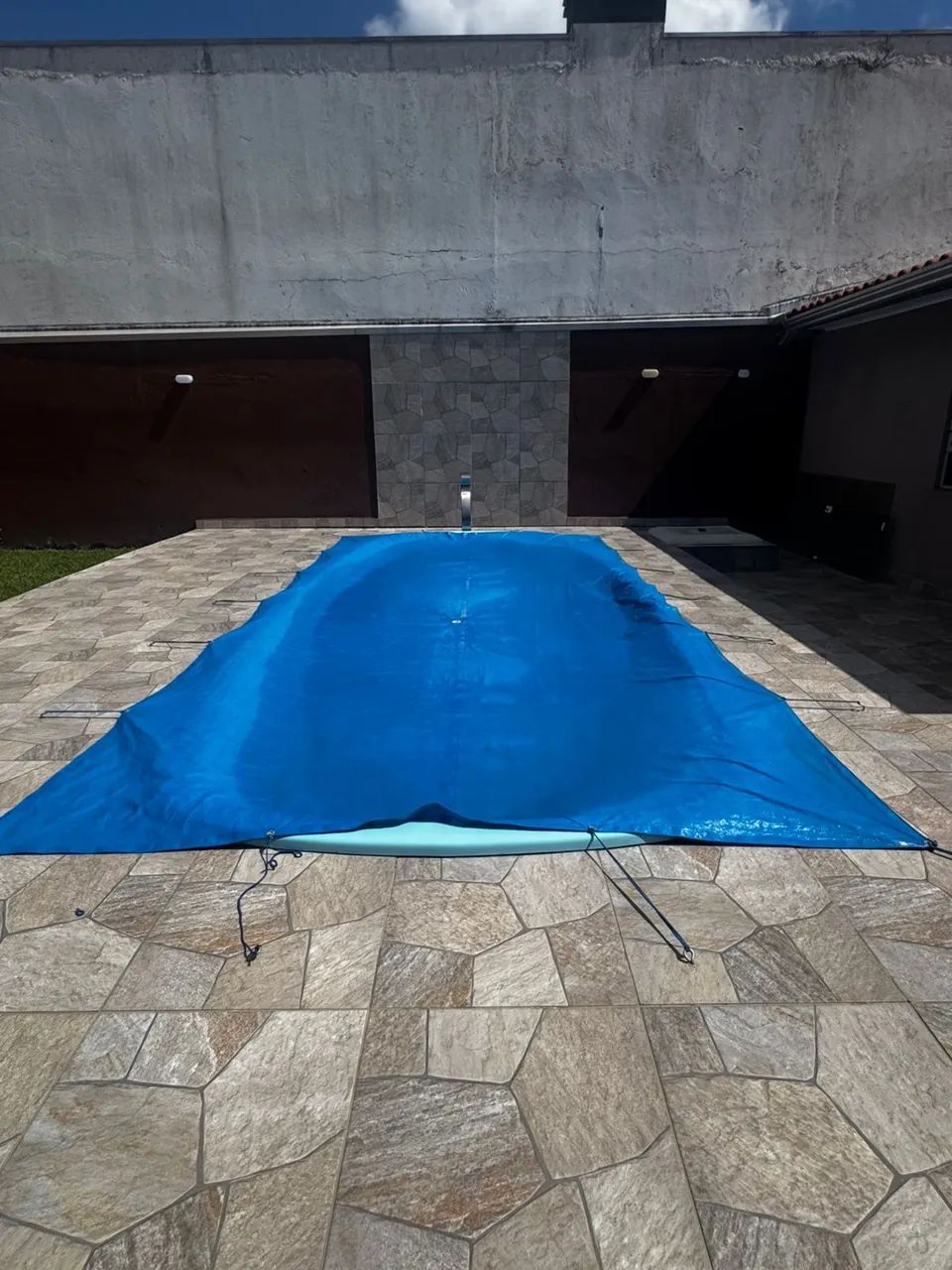 Casa com piscina para natal e ano novo