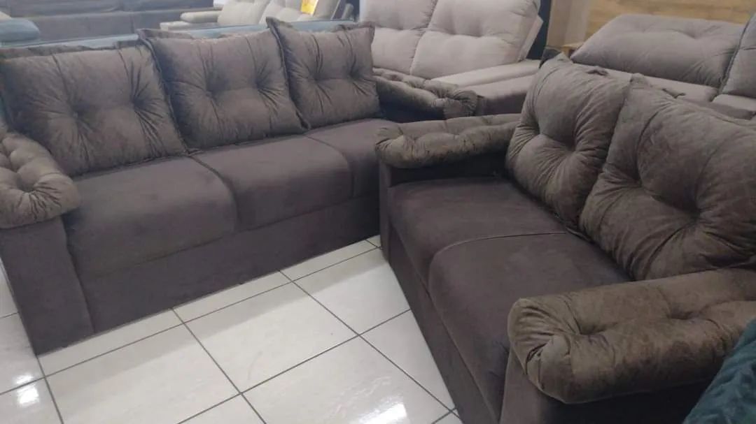 Sofá de 2 e 3 lugares Madri - Novo - Foto 5