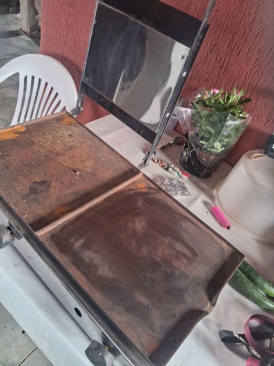 Chapa de lanche usado - Foto 3