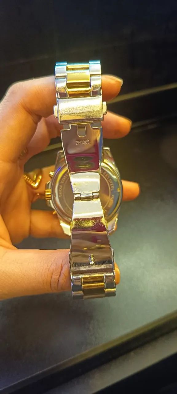 Relógio Michael Kors Original - Cronógrafo em Aço Inoxidável - Foto 2