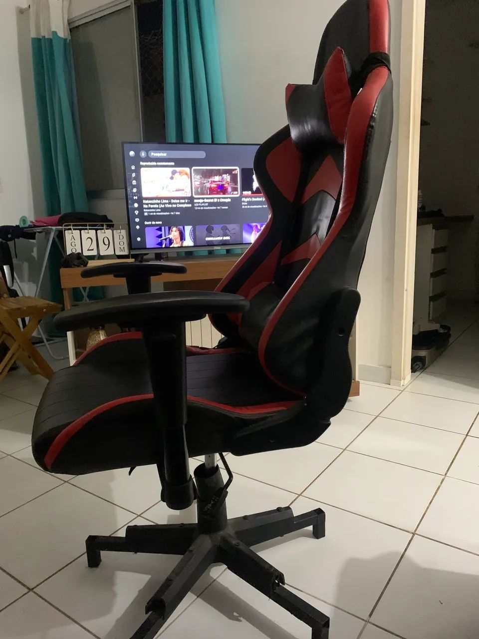 Cadeira gamer boa e barata - Foto 2