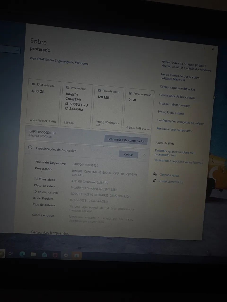 Notebook Intel core3/ precisando trocar HD - Foto 3