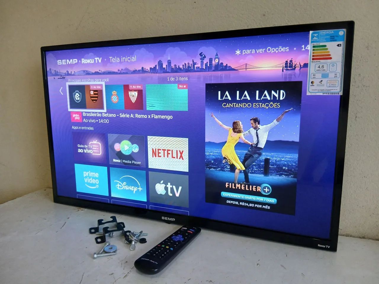 Smart tv de 32"Pol zeradaaaa  - Foto 4