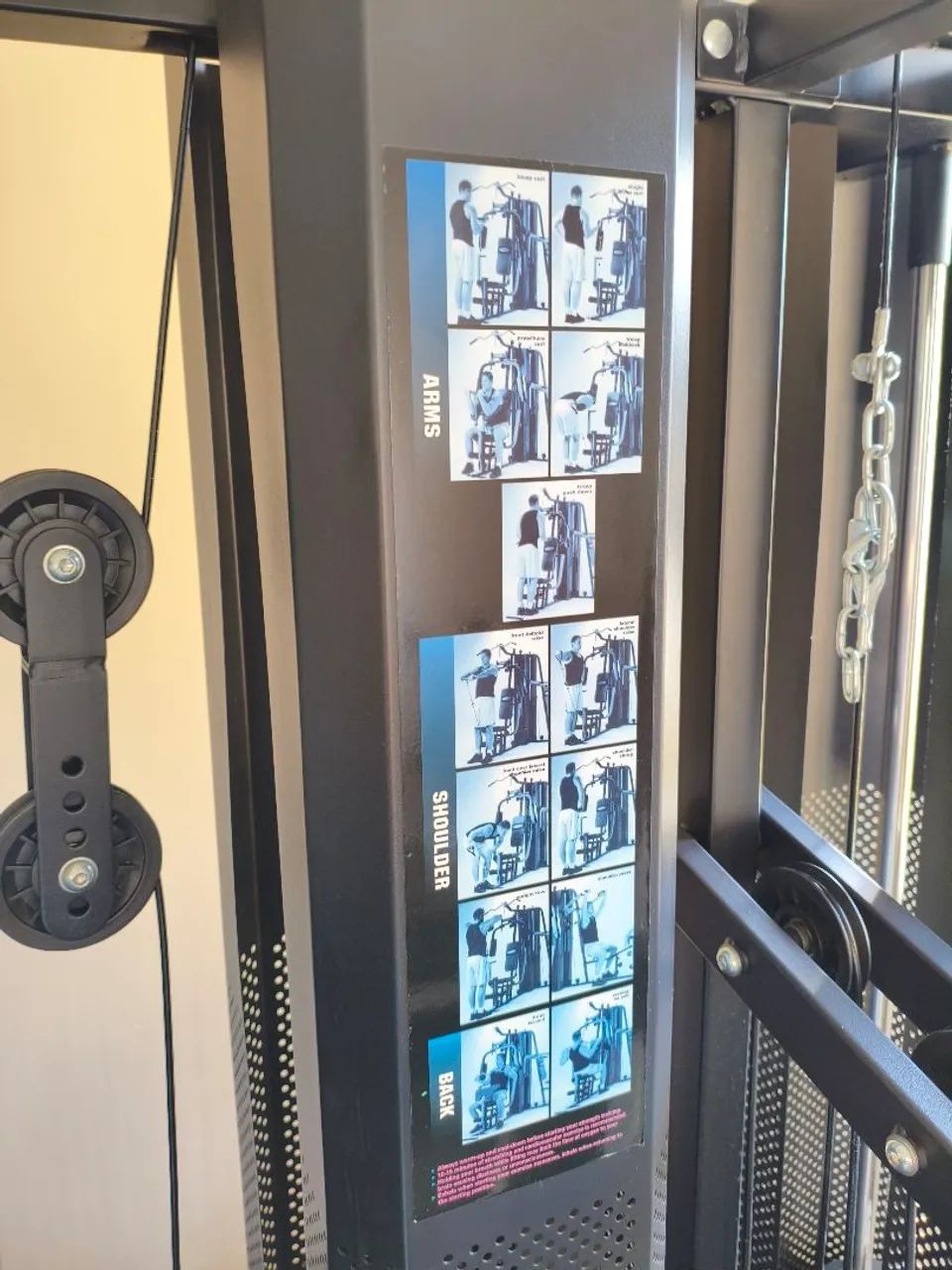 Estação de ginástica Kikos com Leg Press  - Foto 3