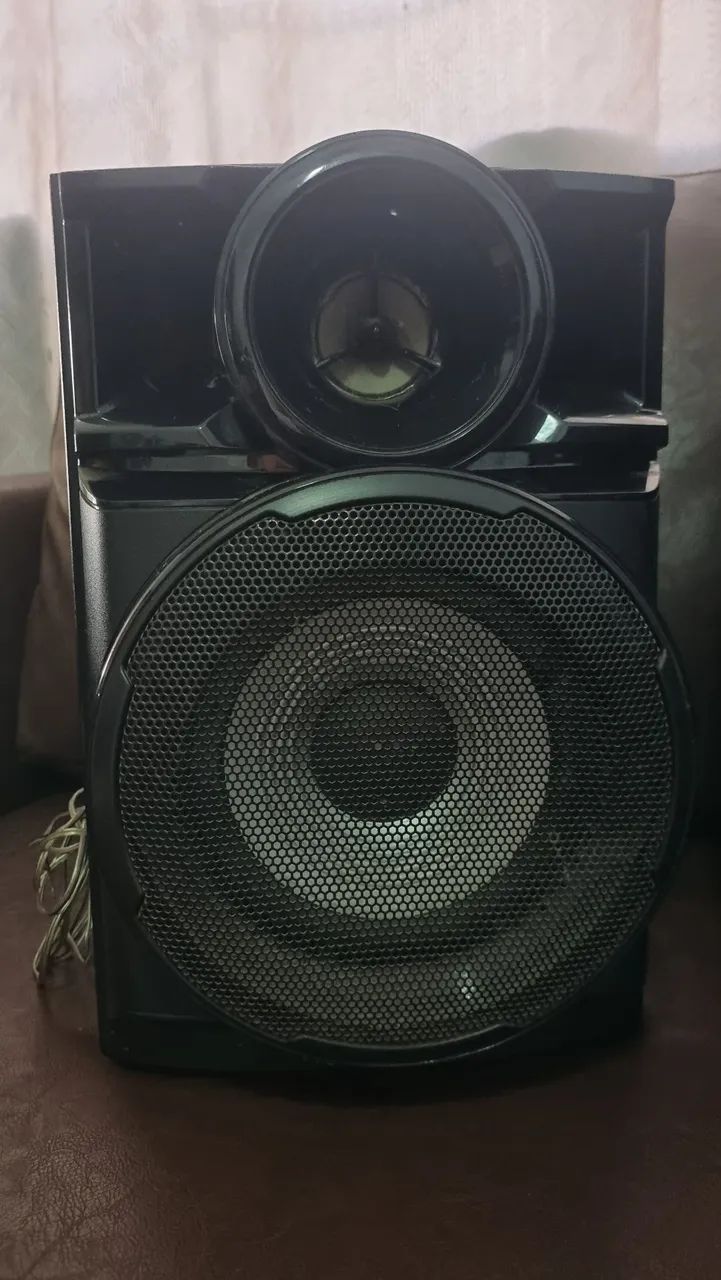 Aparelho de som LG com duas caixas  - Foto 3
