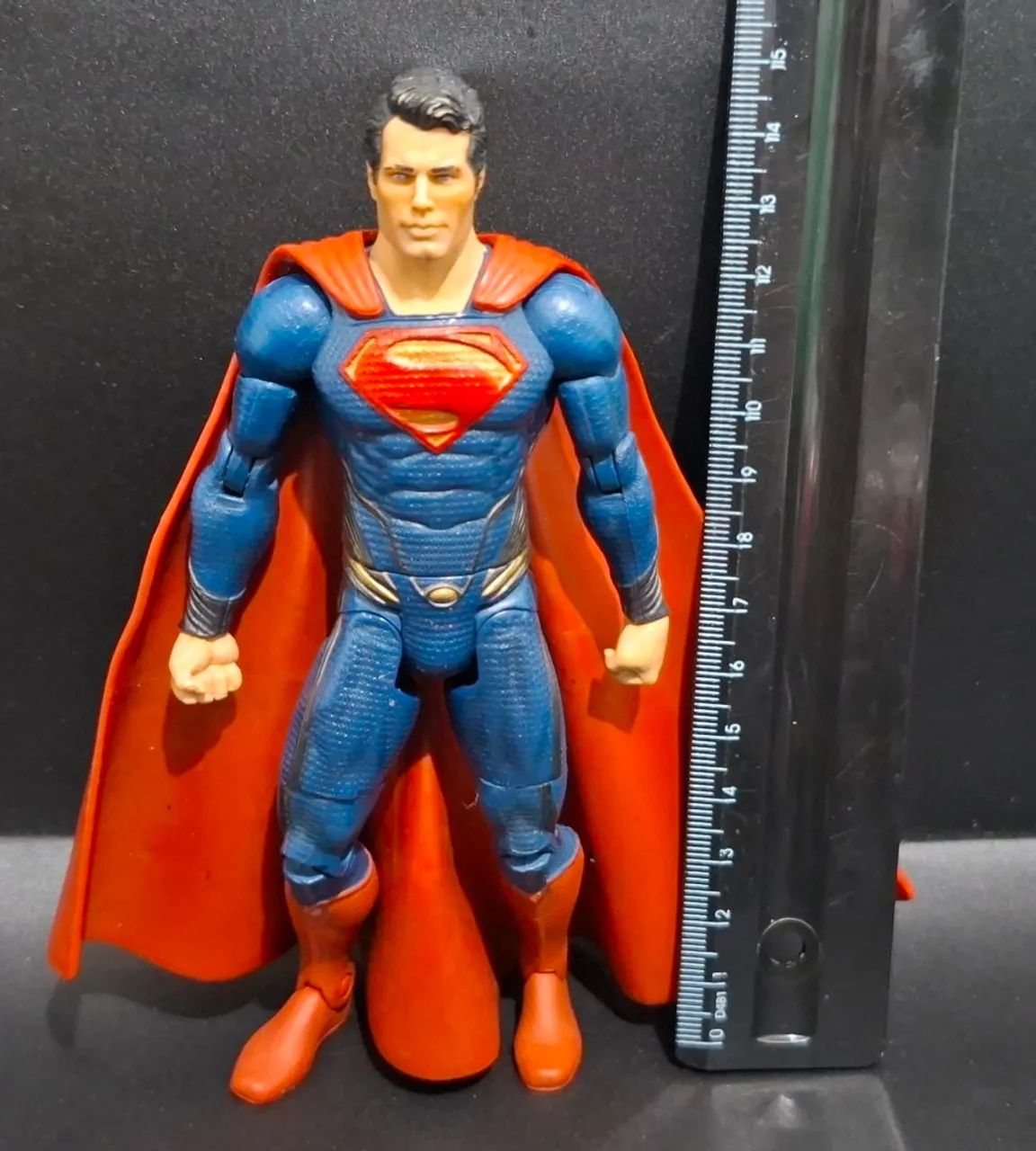 SuperMan Man Of Steel Boneco Original DC - Foto 5