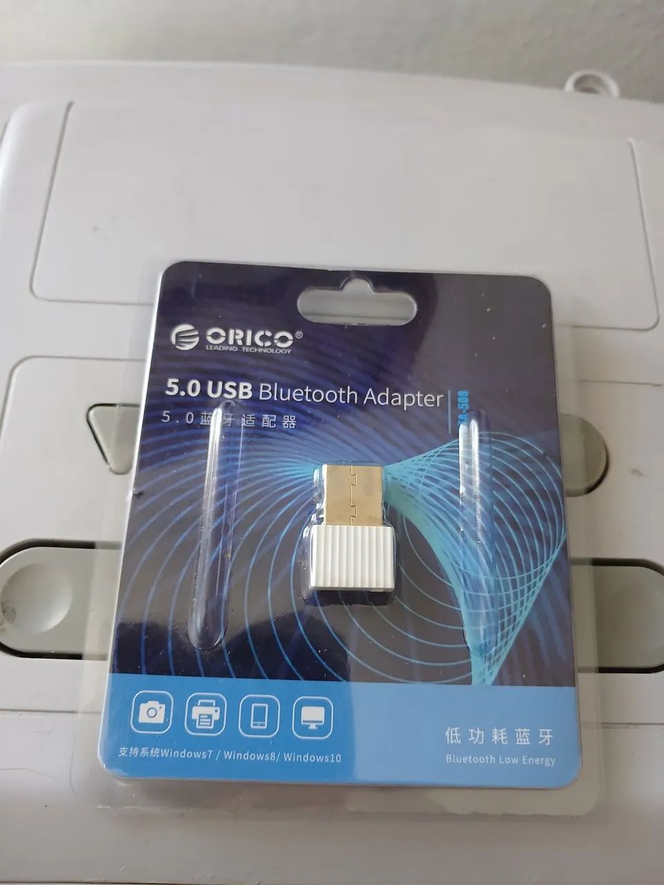 Adaptador bluetooth 5.0 USB Orico - Na caixa