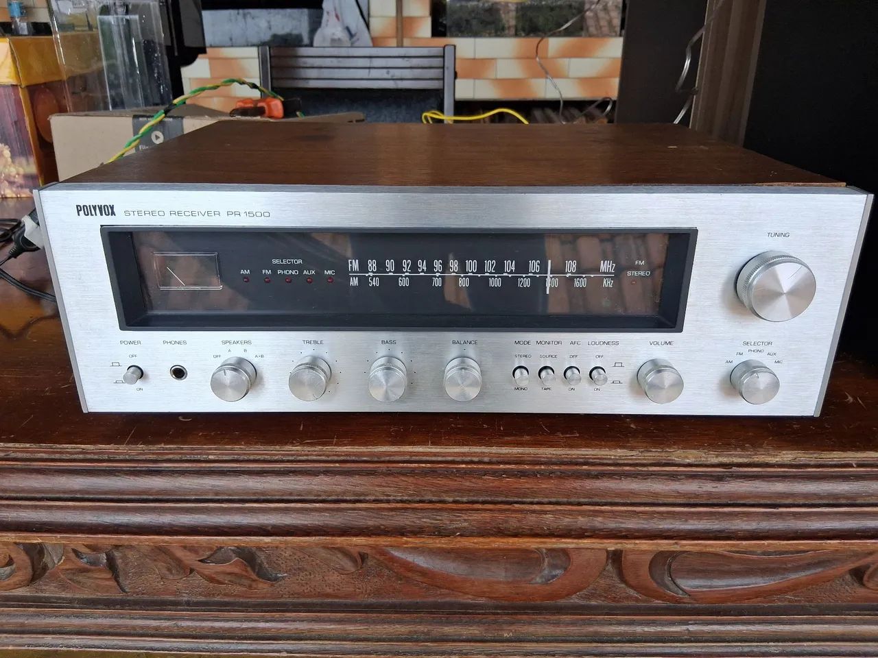 Receiver polivox PR 1500 funcionando perfeitamente 