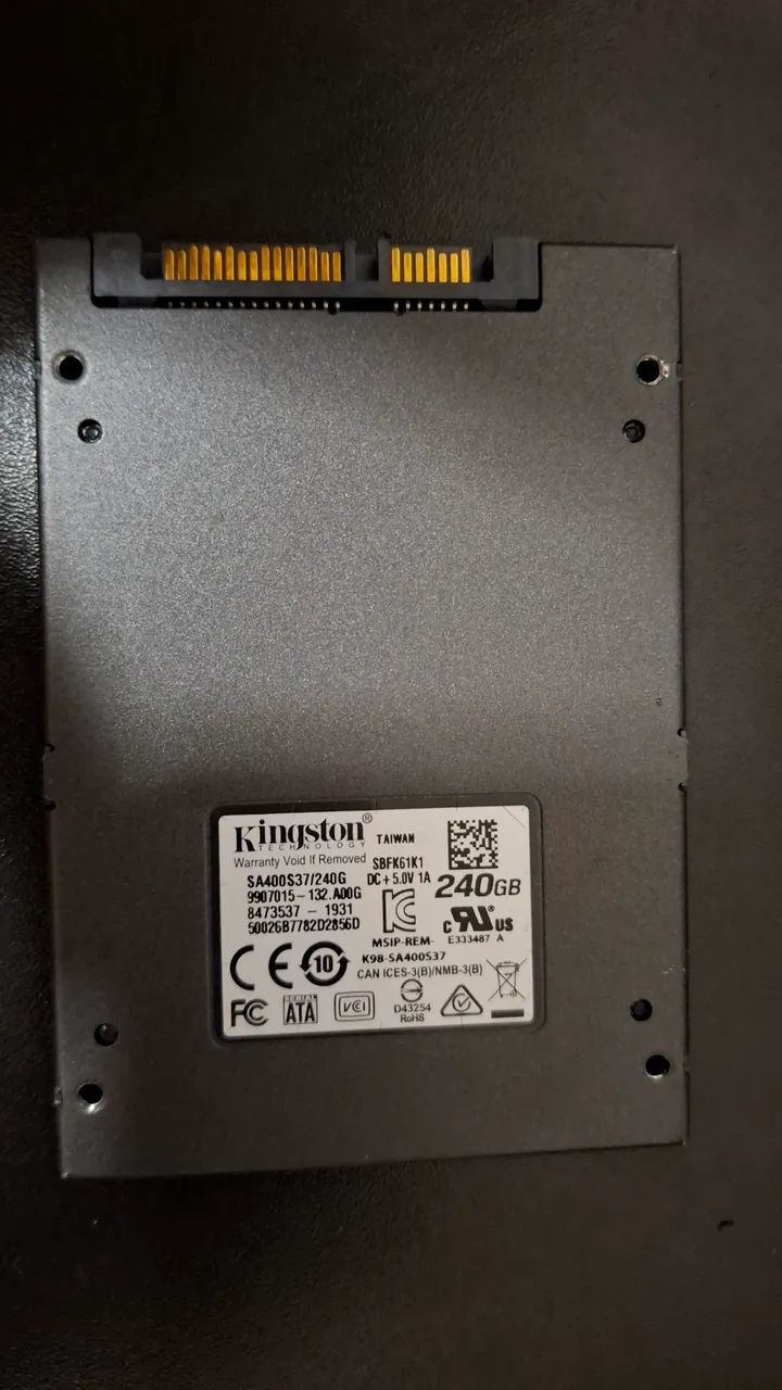 SSD Kingston 240GB - Foto 2