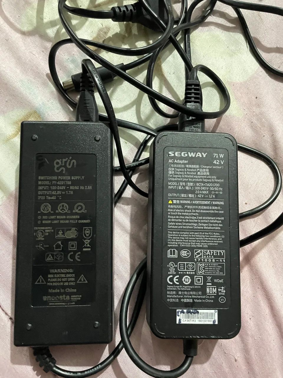 2 Patinetes Segway Ninebot ES2 + 2 Carregadores Originais (Grin/Segway) - Foto 5