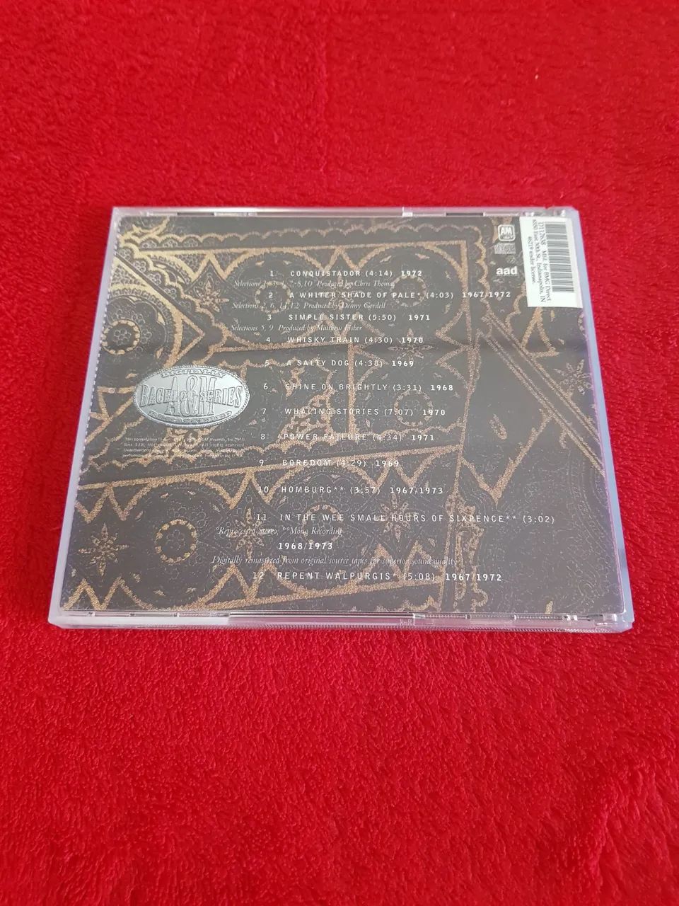 Cd Procol Harum - Greatest Hits - importado - Foto 2