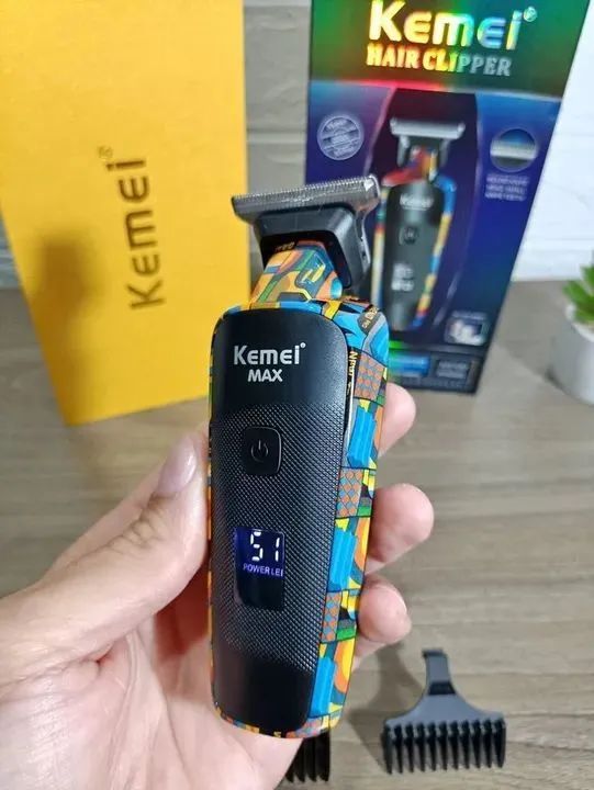 Máquina Original Kemei Max de acabamento