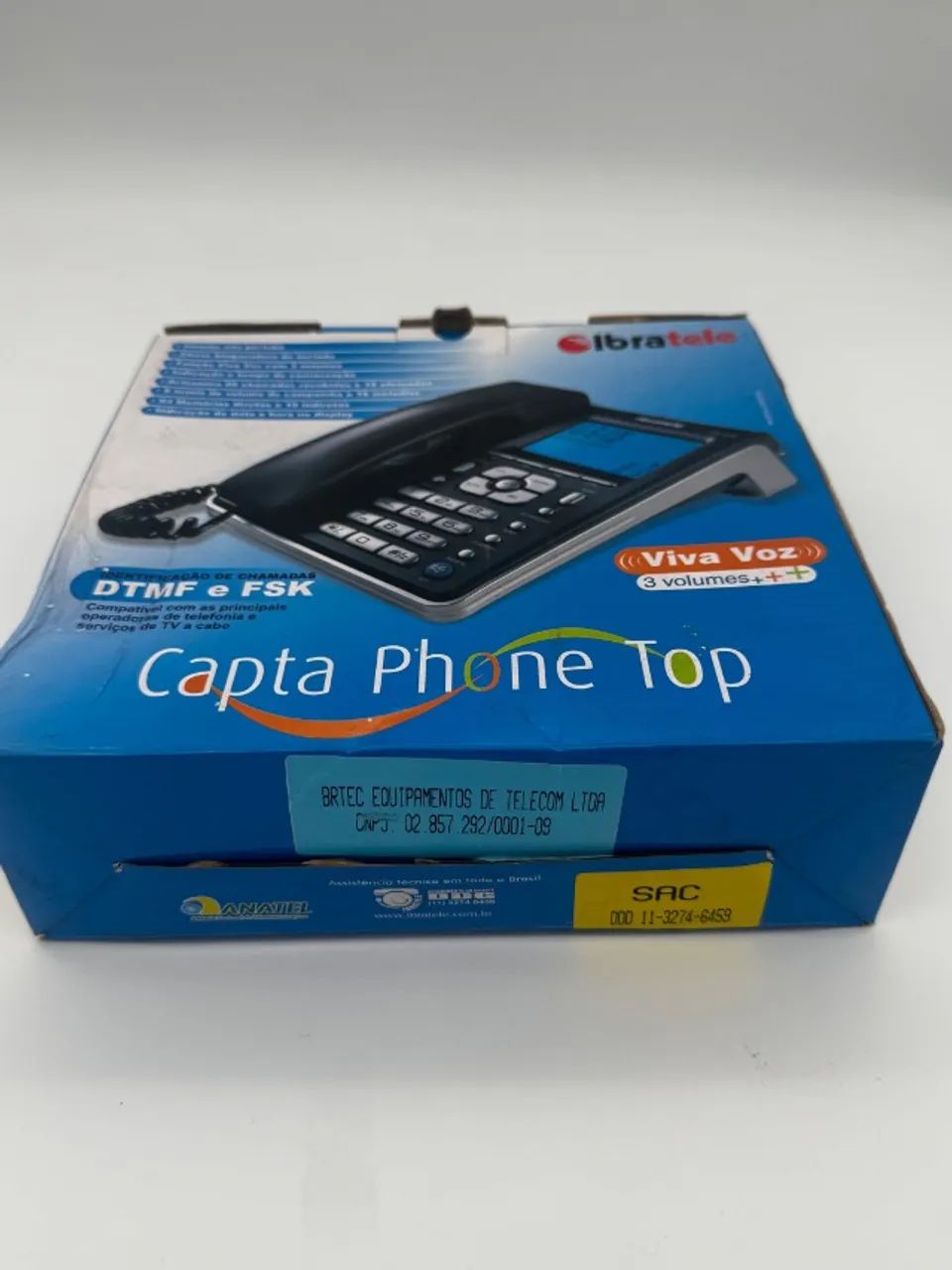Telefone de Mesa Ibratele Capta Phone Top - Foto 4