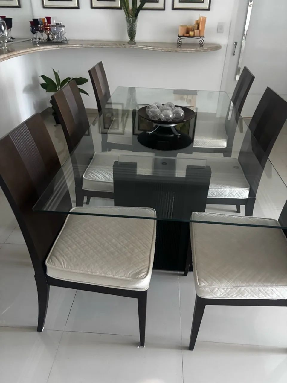 Conjunto sala de jantar seis cadeiras  - Foto 2