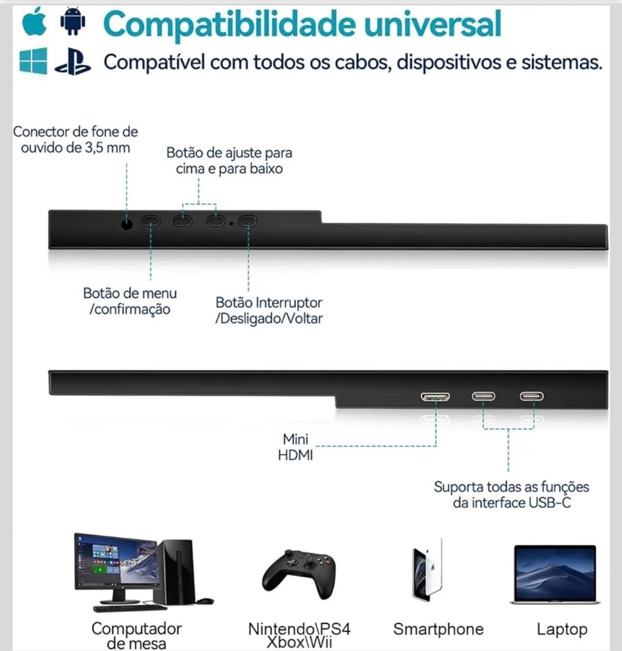 Monitor portátil  - Foto 3