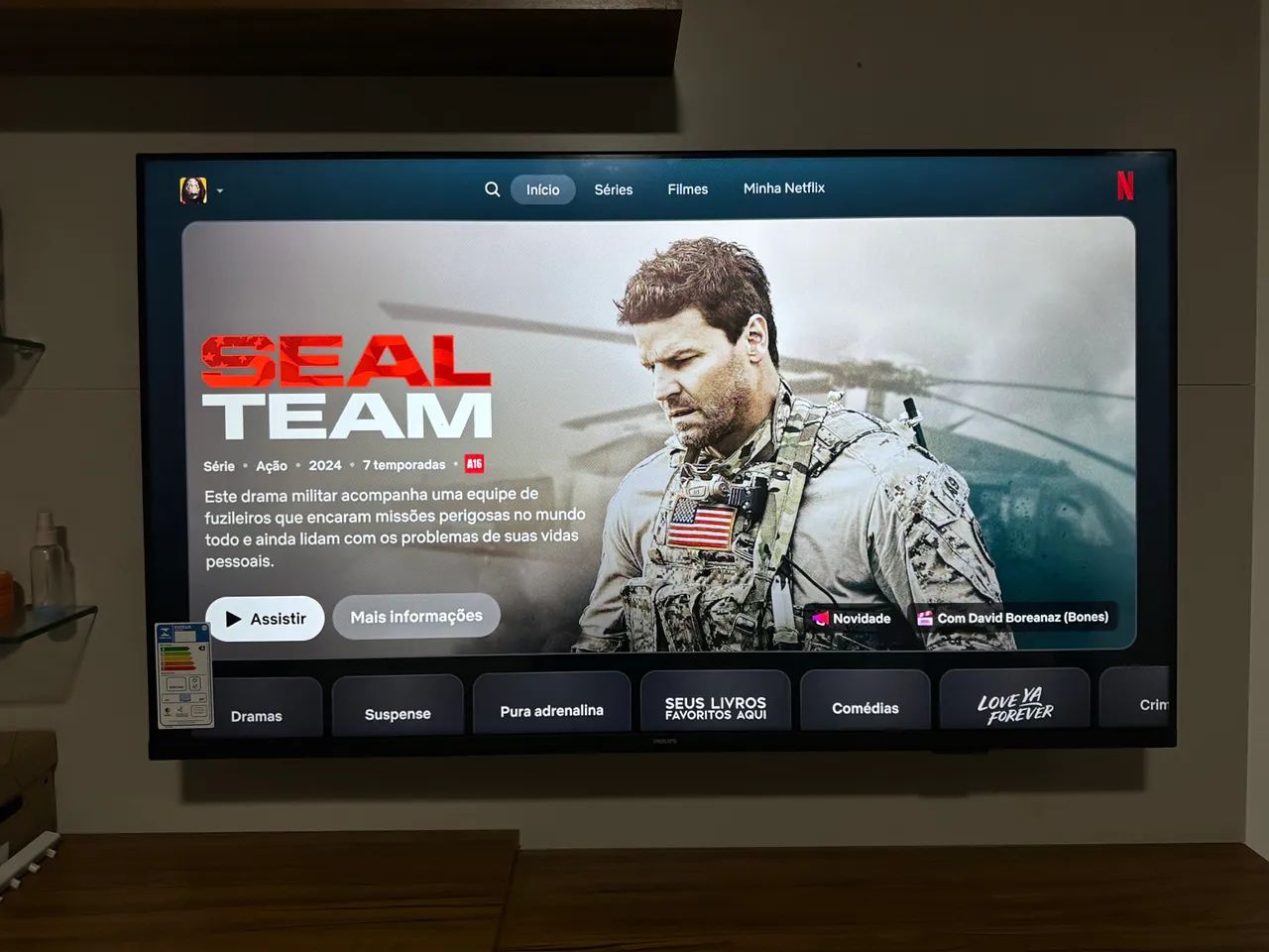 Smart Tv 50 polegadas Google  - Foto 3