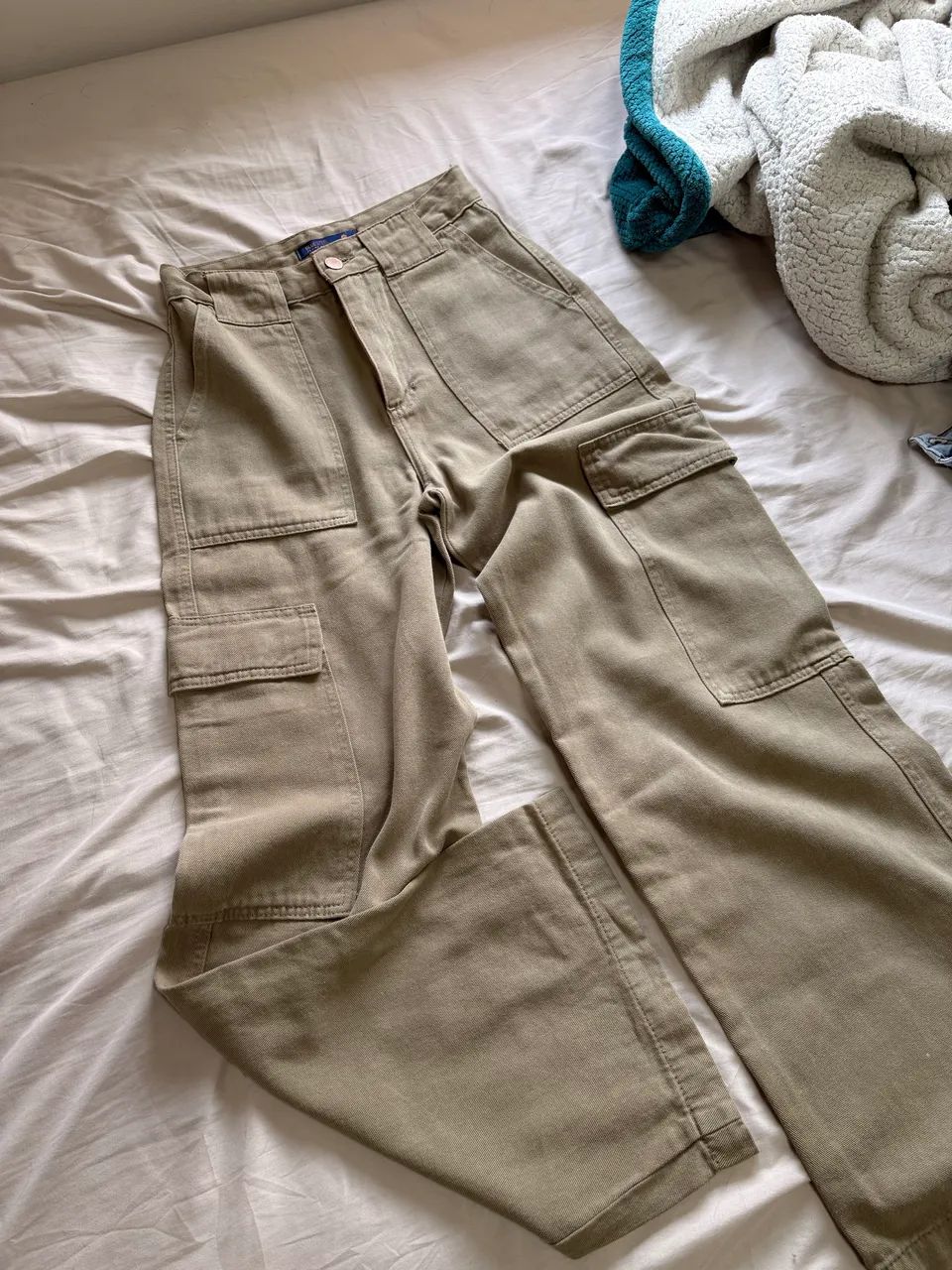 Calça Cargo Jeans 