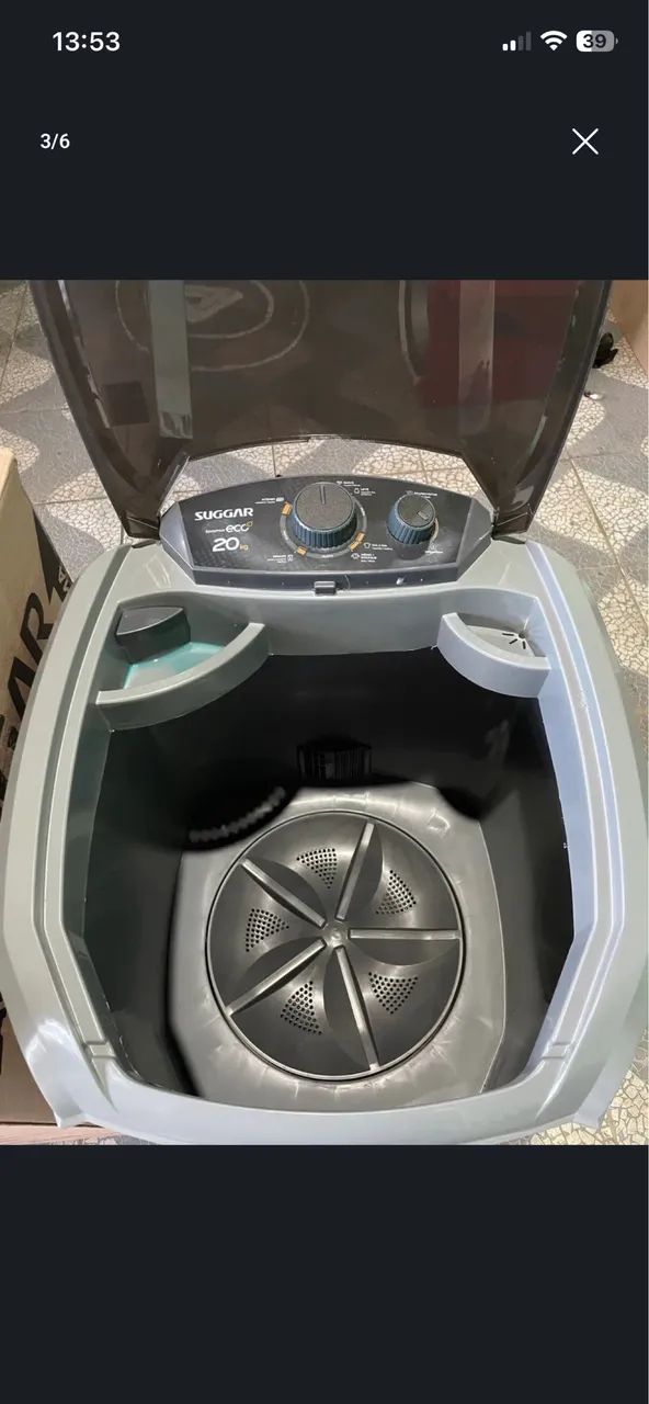 Tanquinho marca suggar, 220v (20,1kg) novo
