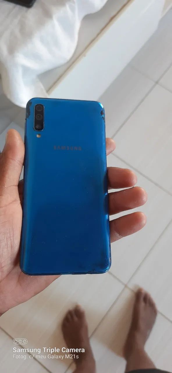 Celular  a50 todo bom sem trinco - Foto 4