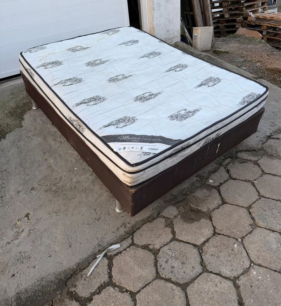 Cama de casal seminova  - Foto 3
