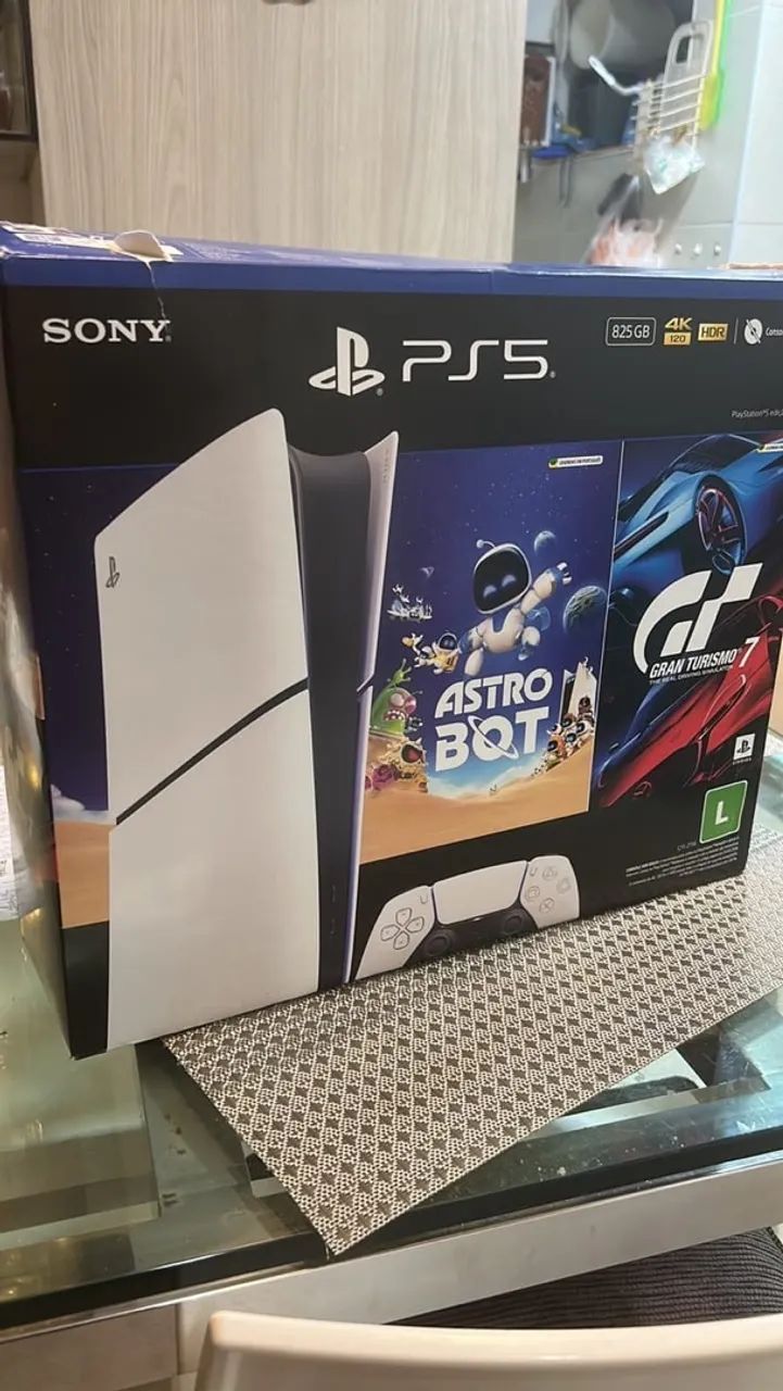 PS5 Slim, pouco usado com nf - Foto 2