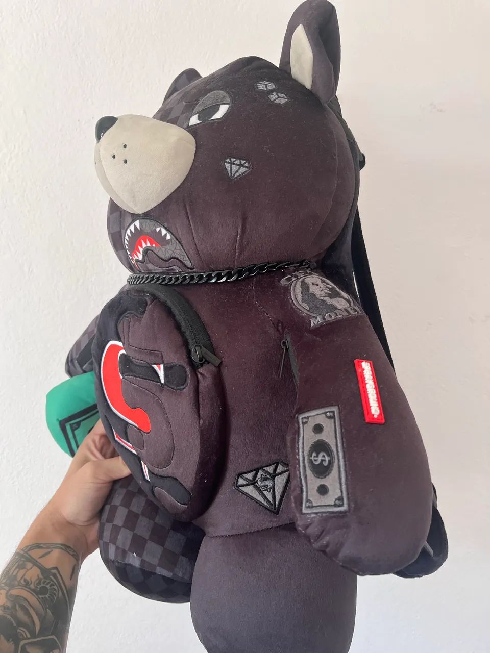 Mochila Sprayground Money Shark  - Foto 3
