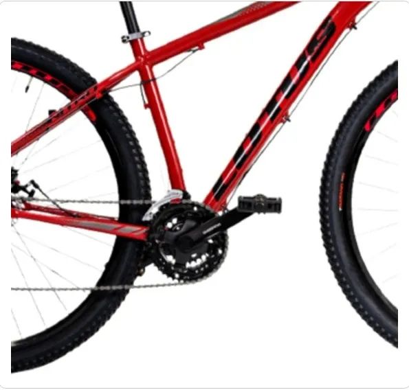 BICICLETA ARO 29 VERMELHA/ PRETO  - Foto 2