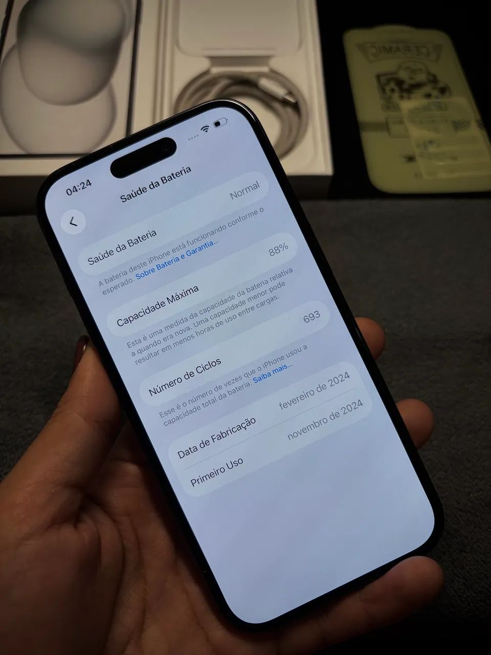 iPhone 15- Black 128gb - Foto 4