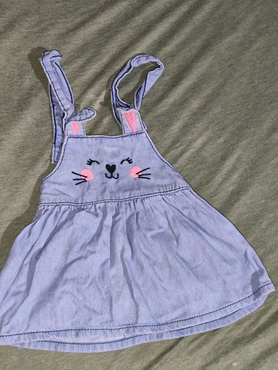 Jardineira feminina infantil 